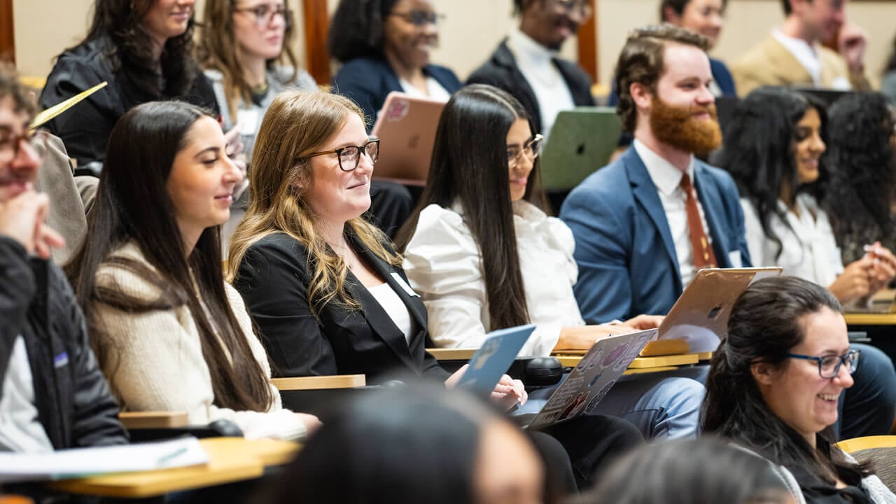 Students sitting in chairs