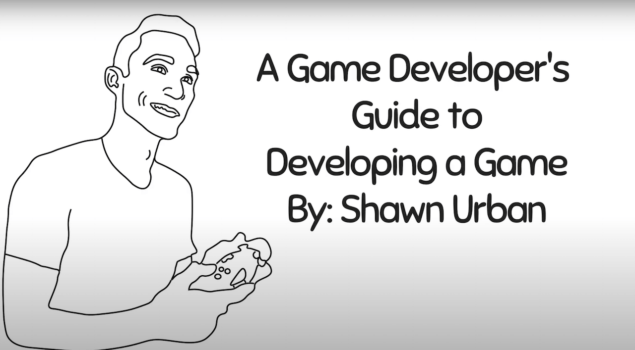 Game design development motion graphic video