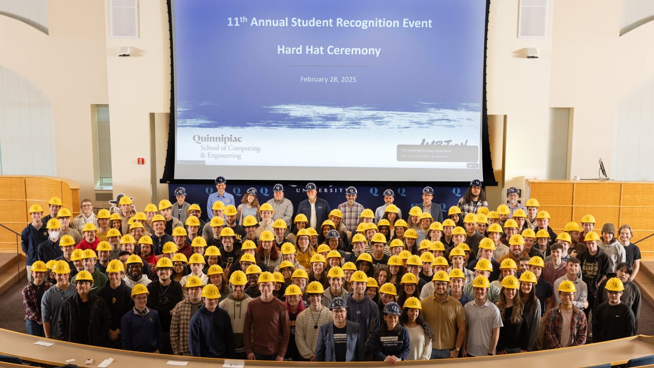 Group photo of School of Engineering & Computing Class of 2025