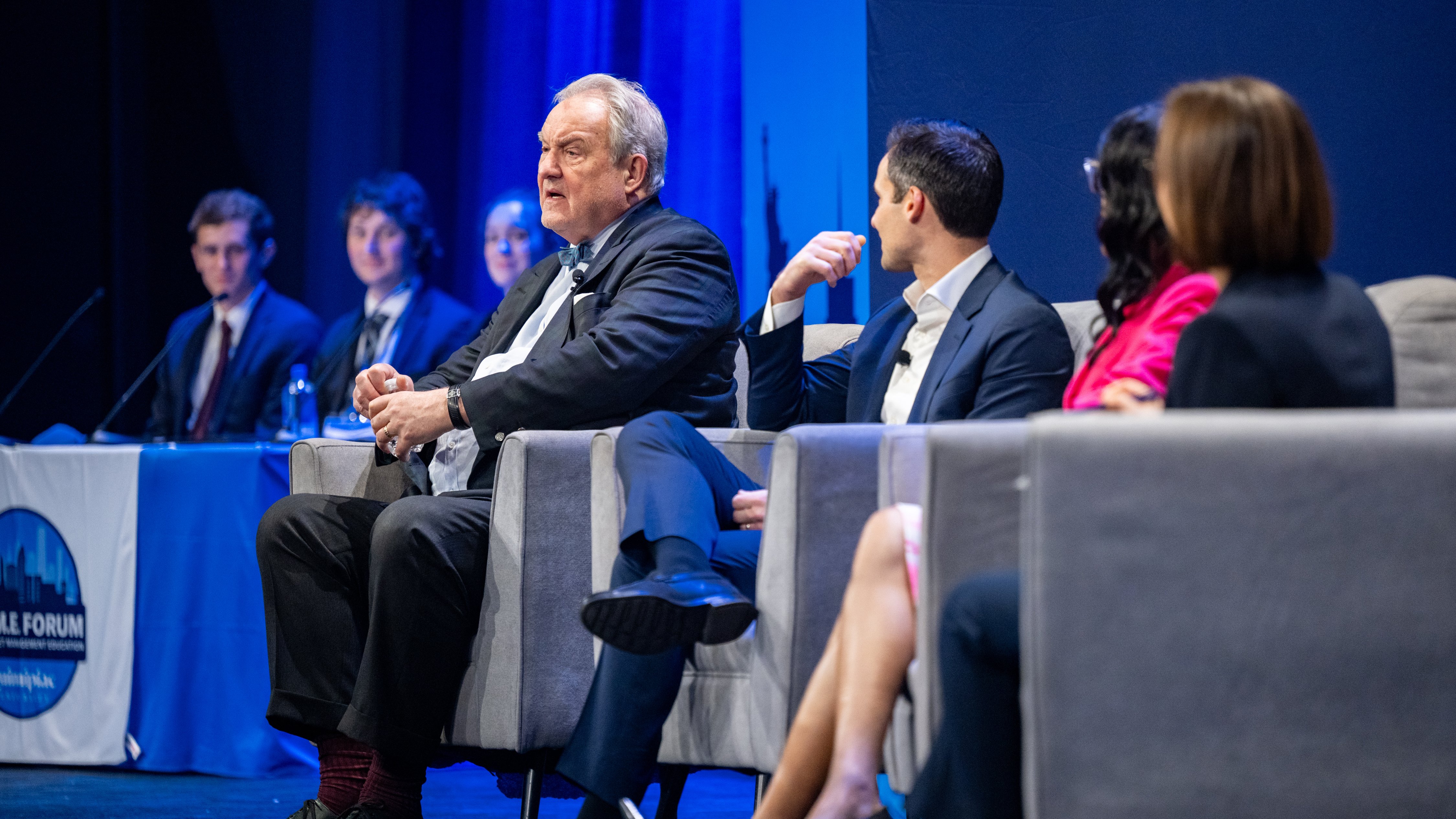 Seated panel at 15th annual GAME Forum in New York
