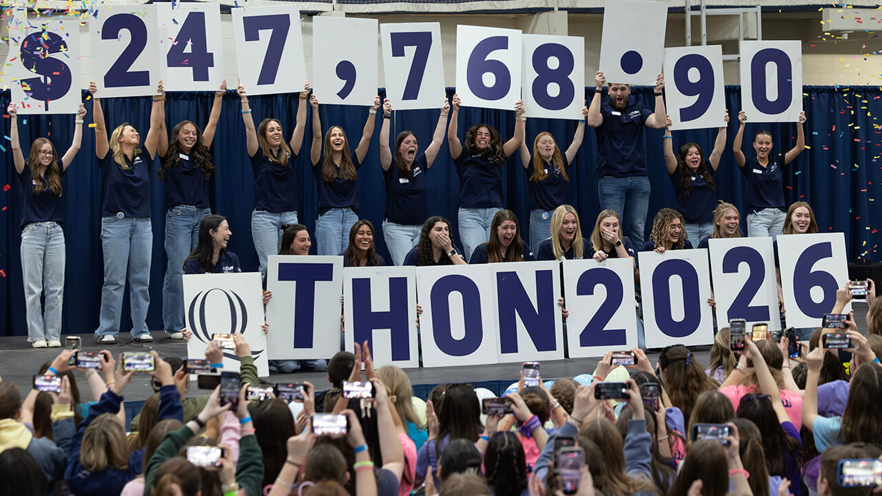 Students raised $247,768 at QTHON in 2026.