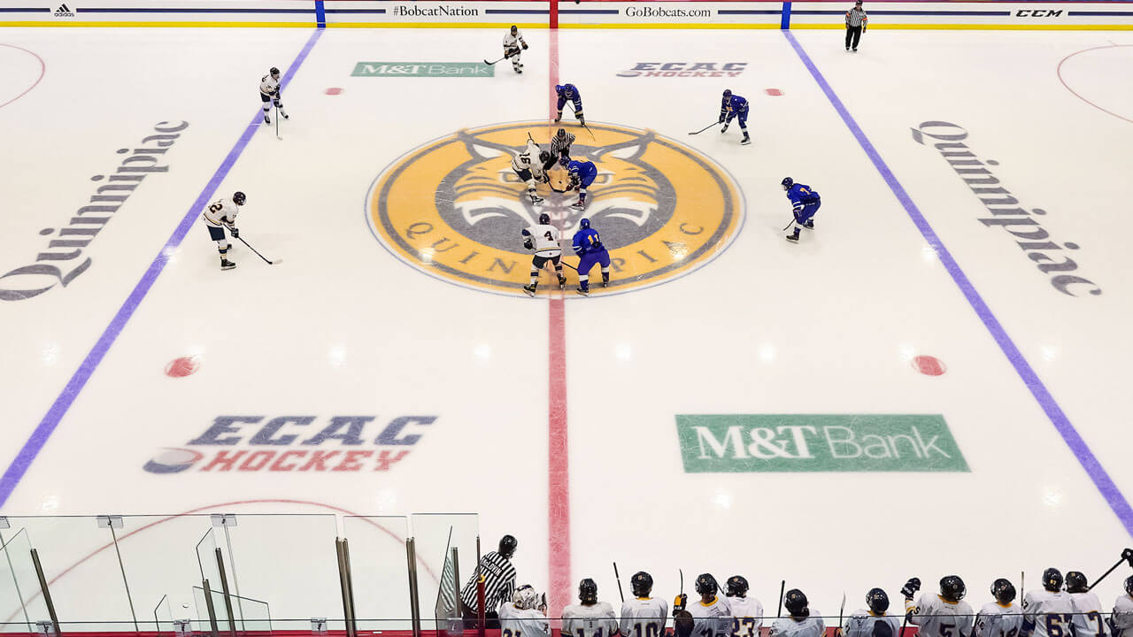 Empty M&T Bank Arena