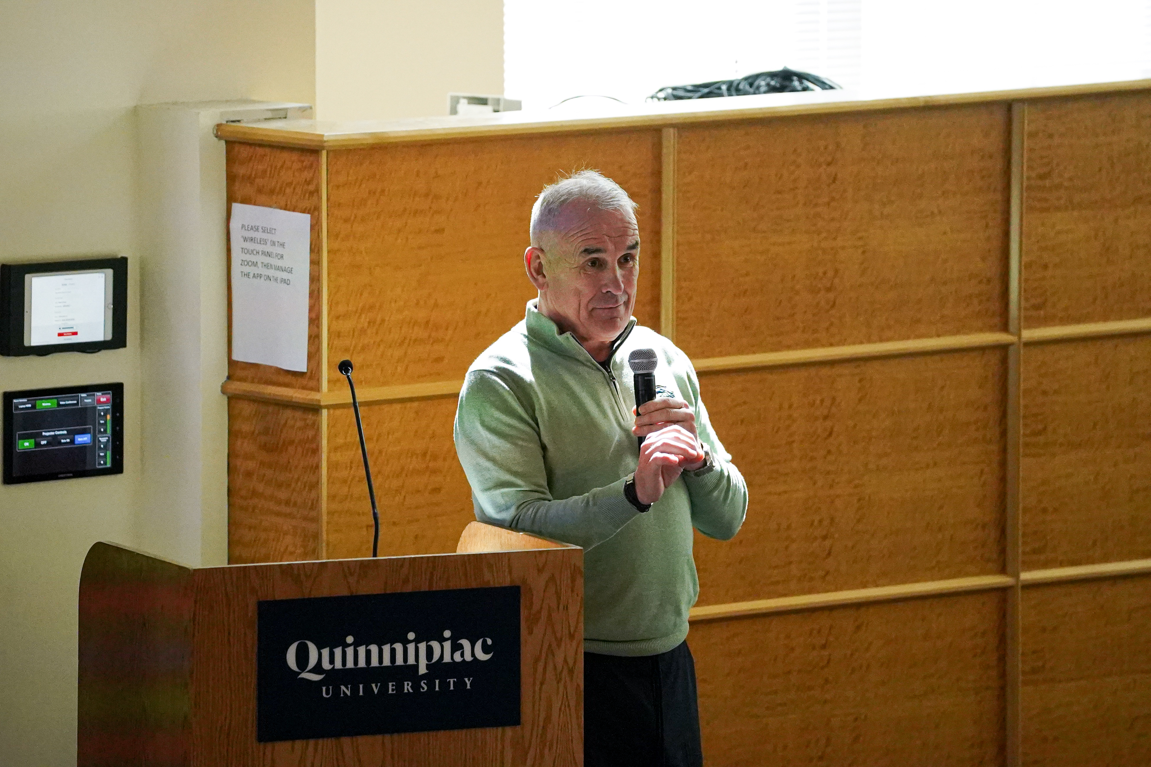 Robert Fitzpatrick speaking