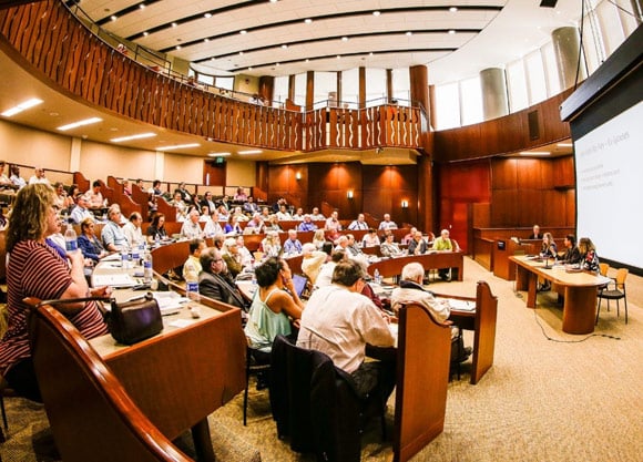 Crowd gathered for School of Law's criminal Tax Conference