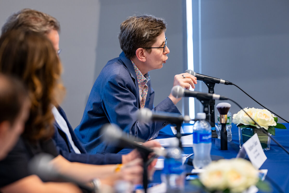 Provost Lebowitz speaks