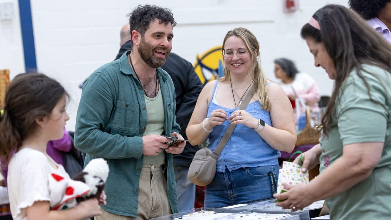 Participants at the the Dancing in the Shadow of Sleeping Giant Powwow on Quinnipiac’s campus
