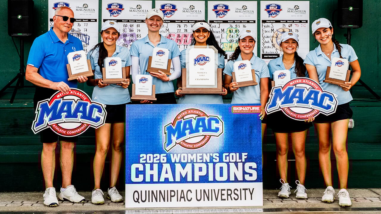 The Quinnipiac women's golf team