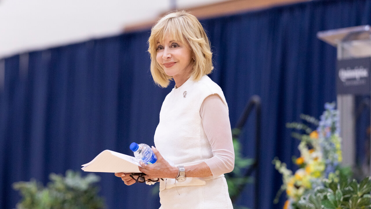 Judy Olian smiling