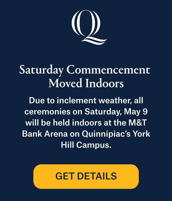 Saturday Commencement 2026 moved indoors
