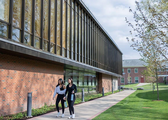 Exterior view of the new Recreation and Wellness Center