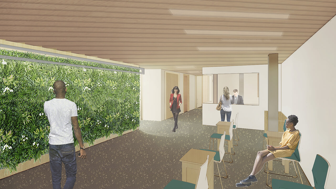 Rec and Wellness Center rendering