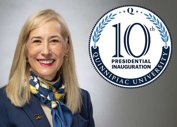 President Marie Hardin inauguration graphic