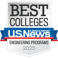 U.S. News and World Report engineering programs badge