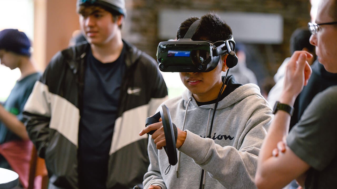 Scenes from the Game Design Showcase