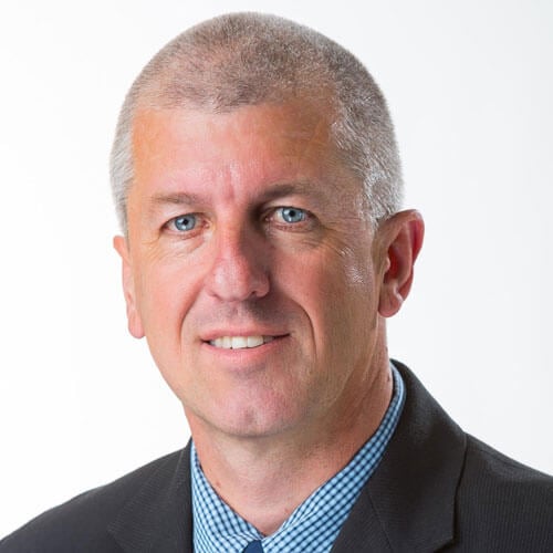 Headshot of David Clarke, head women's soccer coach.