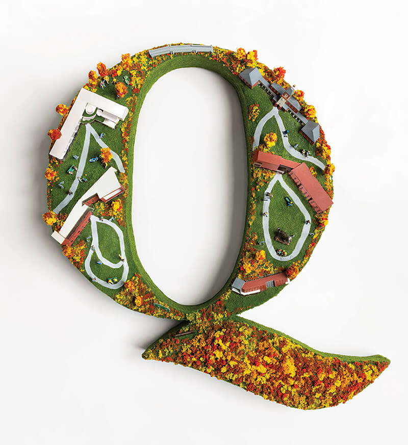 Q Magazine Fall 2025 cover image Q logo
