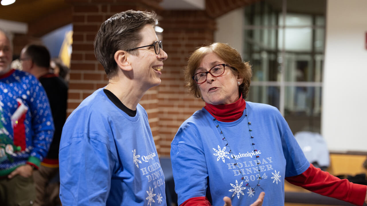 Jill Martin and Debra Liebowitz talking