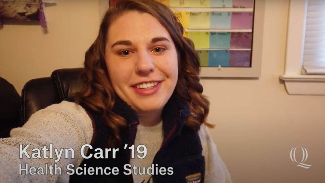 Photo of Health Science Studies student,Katlyn Carr