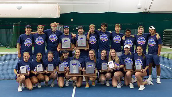 Women's and men's tennis win MAAC