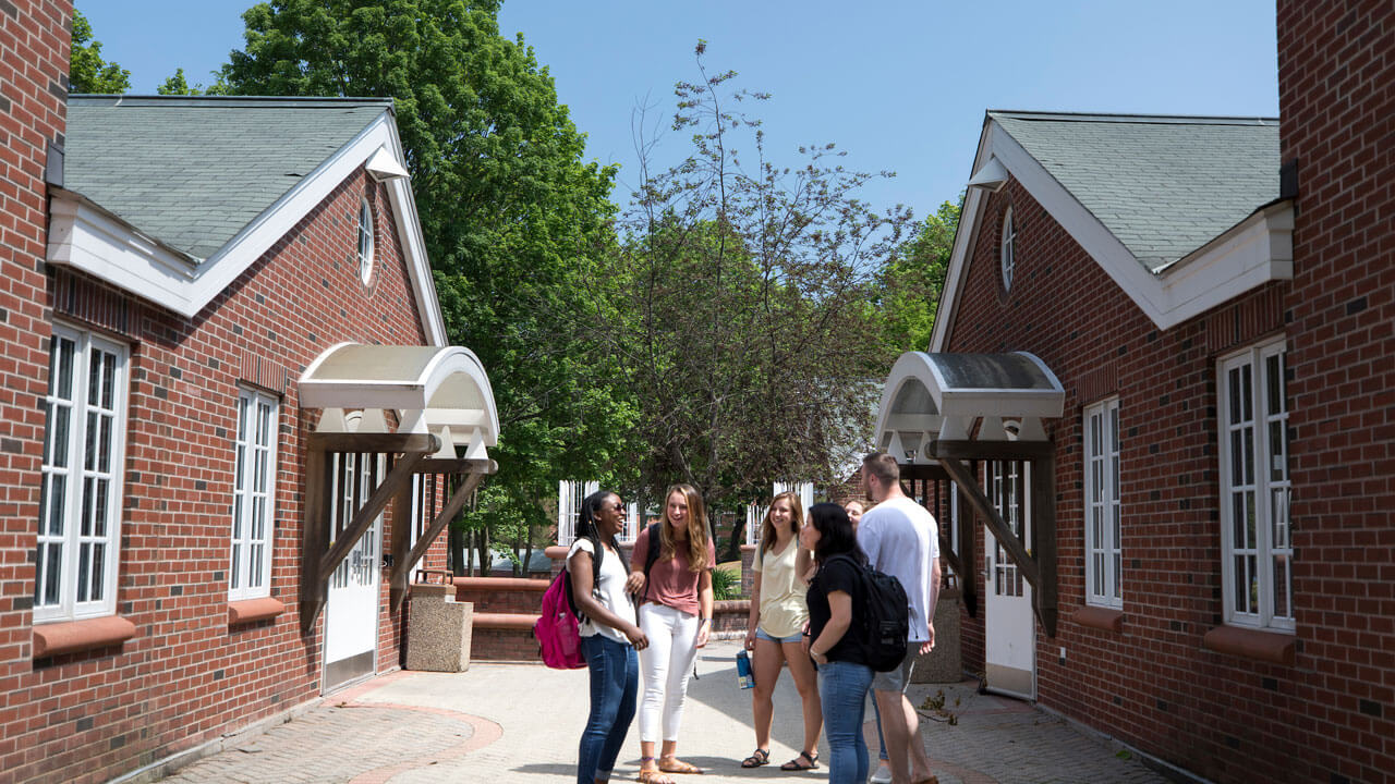 Outside view of The Commons