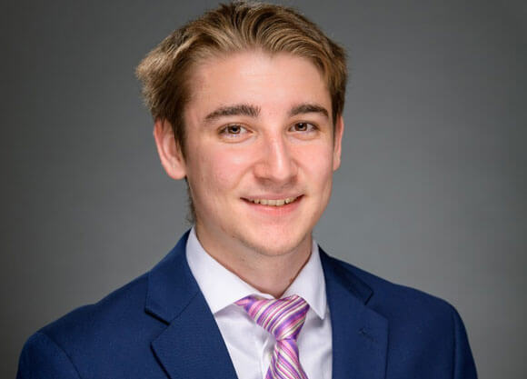 Headshot of Anthony Rossi, a School of Business student