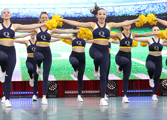 Club Dance team dances at nationals.