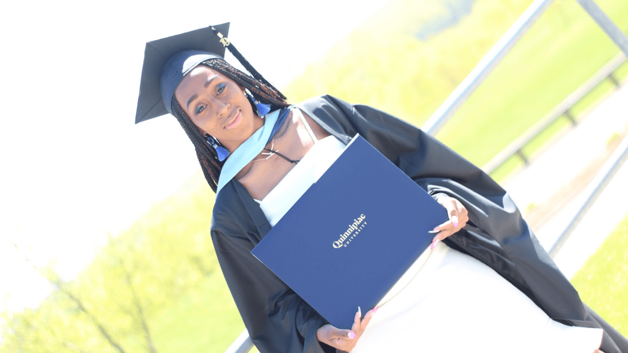 Jakaya Crump Graduating Diploma