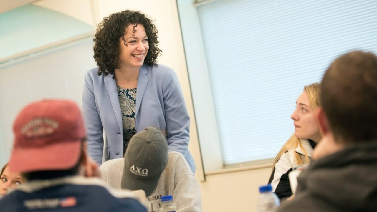 Professor Antoaneta Vanc uses her global experiences to teach her School of Communications students.