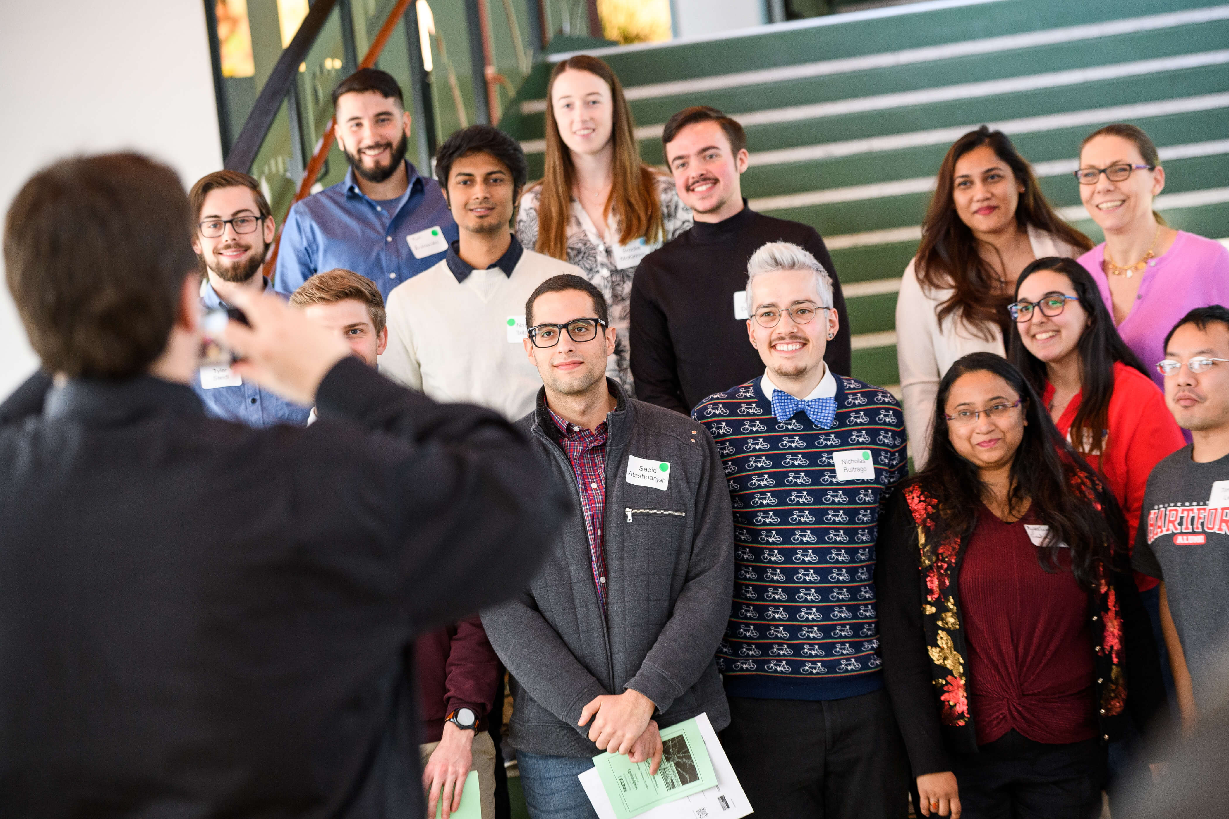 Students attending the Quinnipiac University School of Medicine Neuron Conference.