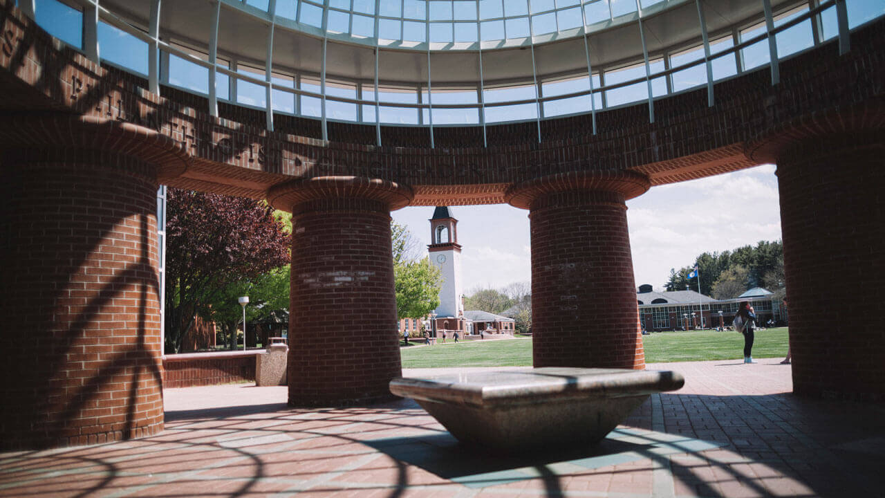 A view of Mount Carmel Campus from the School of Business