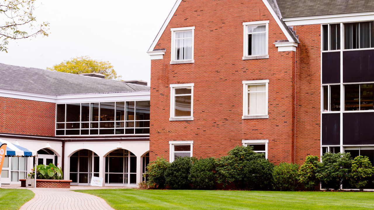 Brick building, Tator Hall